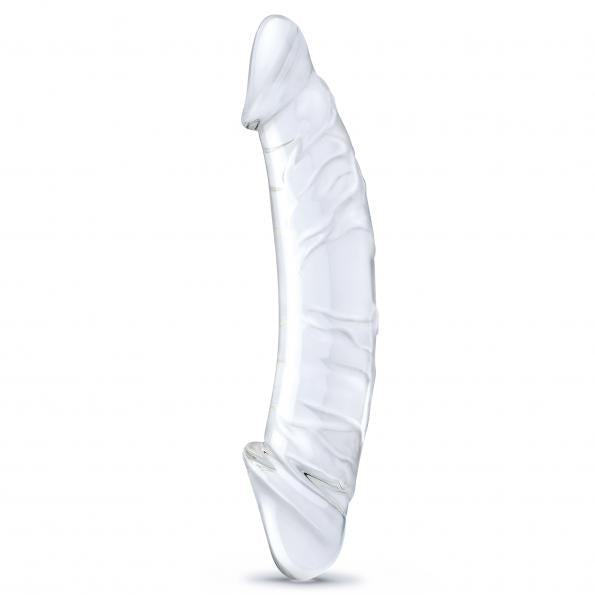 Realistic Girthy Glass Double Dildo