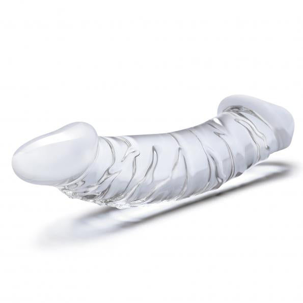 Realistic Girthy Glass Double Dildo