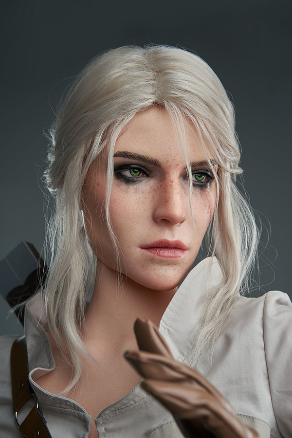 168cm/5ft6 E-cup Game Hyper Realistic Silicone Witcher3 Ciri Sex Doll