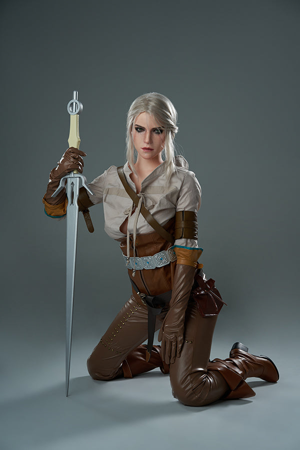 168cm/5ft6 E-cup Game Hyper Realistic Silicone Witcher3 Ciri Sex Doll