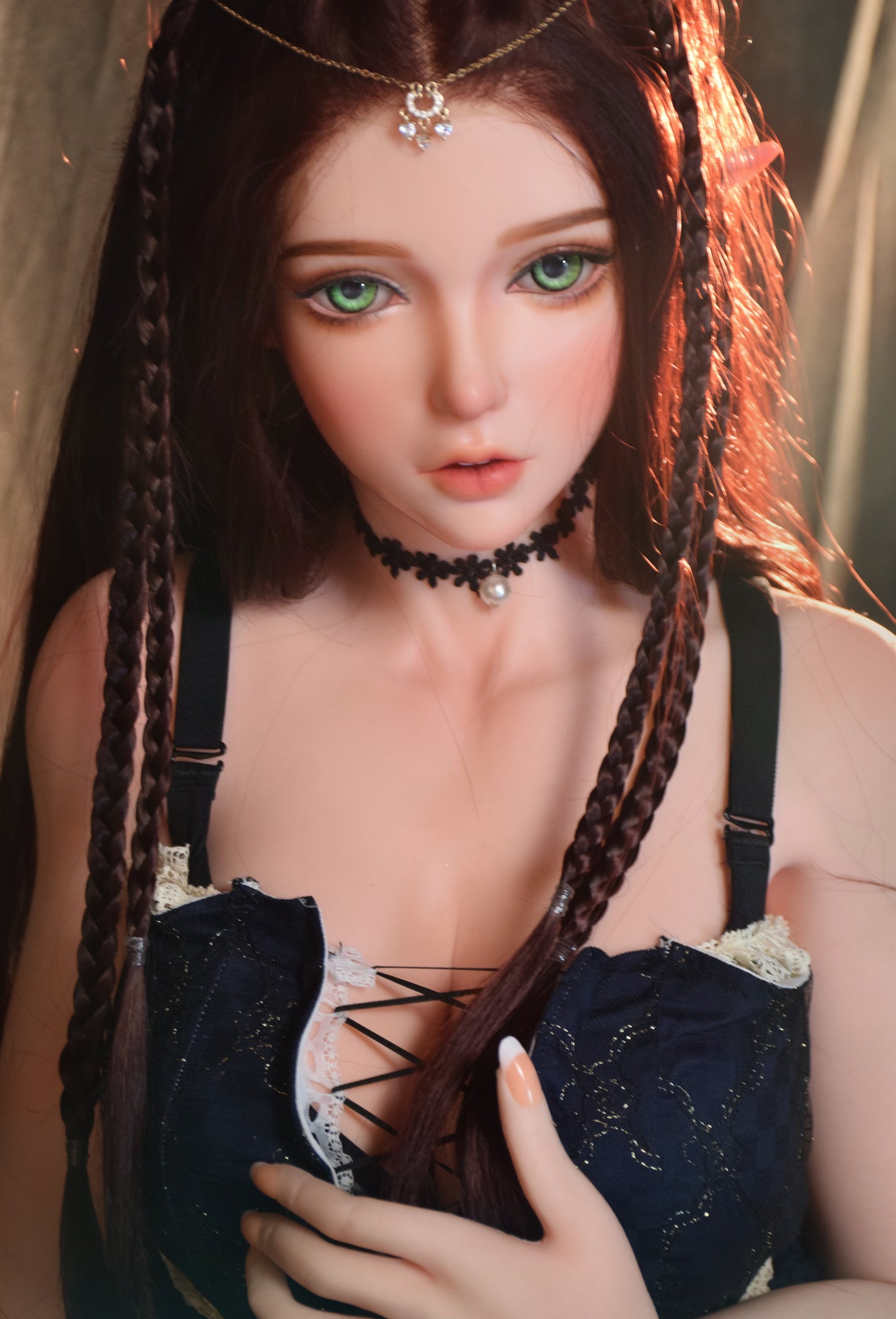 150cm/4ft11 ELF Anime Silicone Sex Doll - Inoue Miu