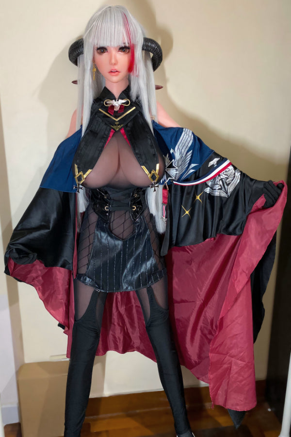 165cm/5ft5 Full Silicone Sex Doll - Kouno Ria