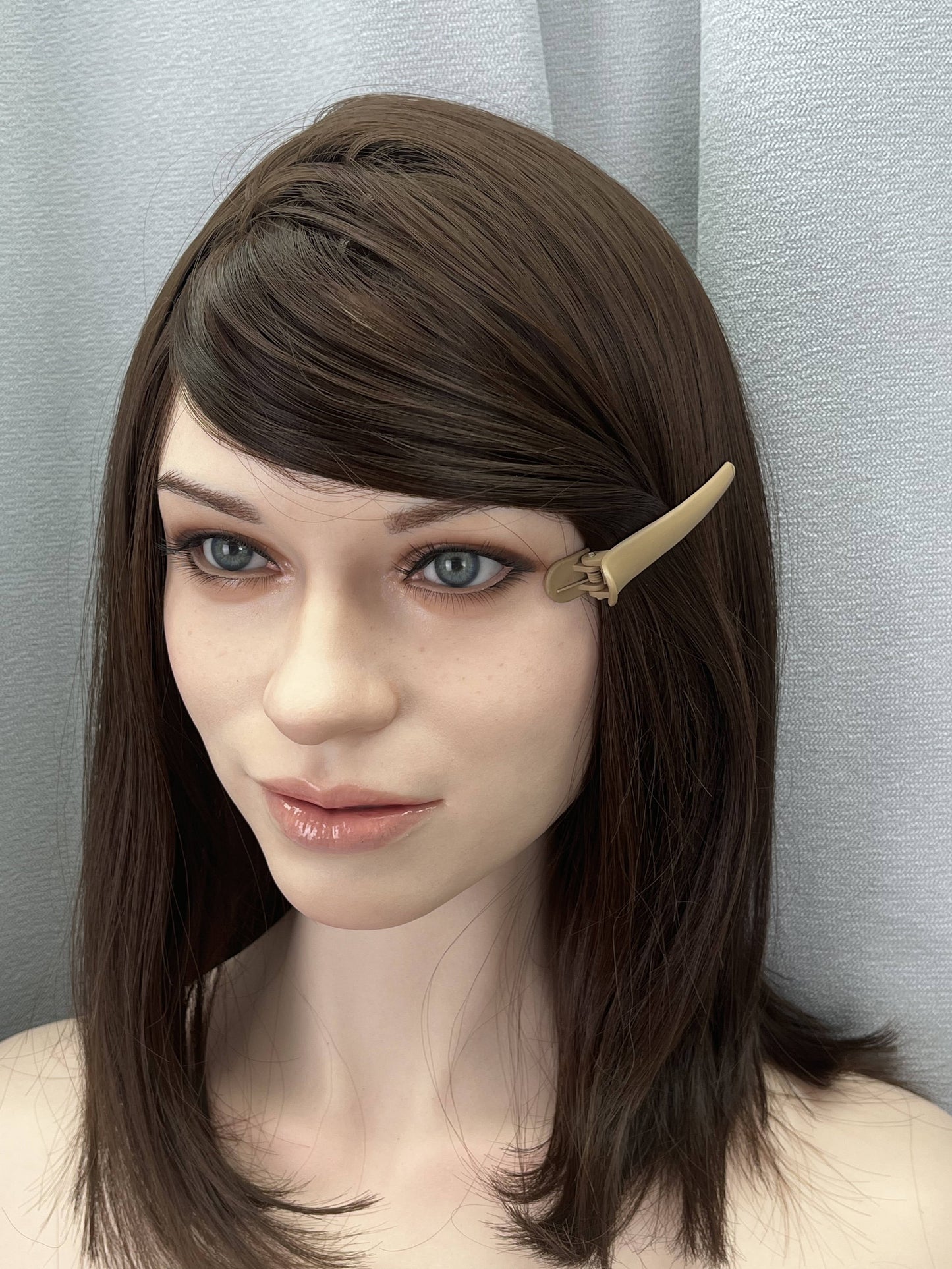 [BLD & Fanreal Co-Production] 175cm/5ft9 AA-cup First Love Girlfriend Silicone Skinny Love Doll - Emily