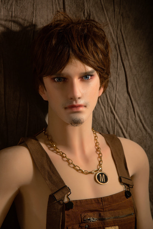 170cm/5ft7 Male Silicone Head Sex Doll - ZHOU