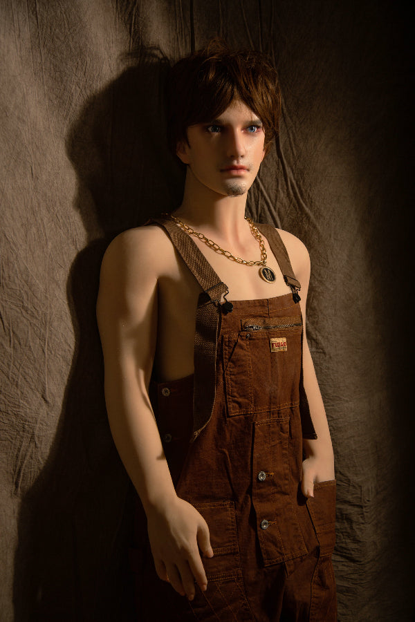 170cm/5ft7 Male Silicone Head Sex Doll - ZHOU