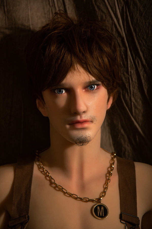 170cm/5ft7 Male Silicone Head Sex Doll - ZHOU