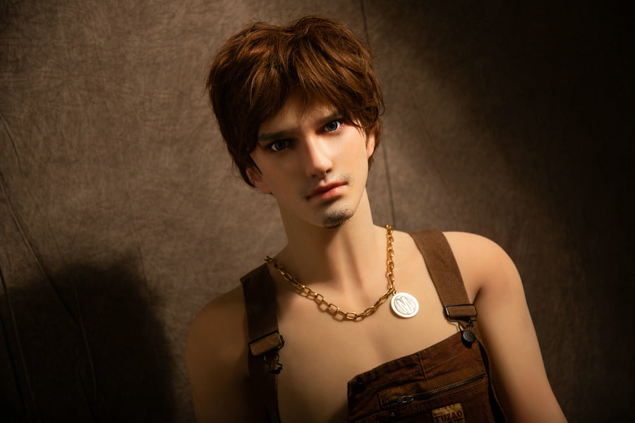170cm/5ft7 Male Silicone Head Sex Doll - ZHOU
