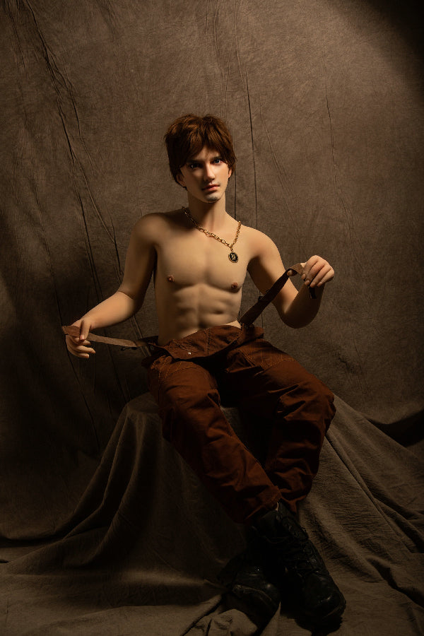 170cm/5ft7 Male Silicone Head Sex Doll - ZHOU