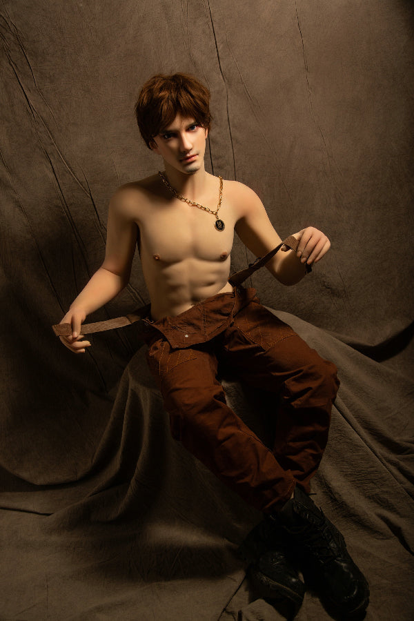 170cm/5ft7 Male Silicone Head Sex Doll - ZHOU