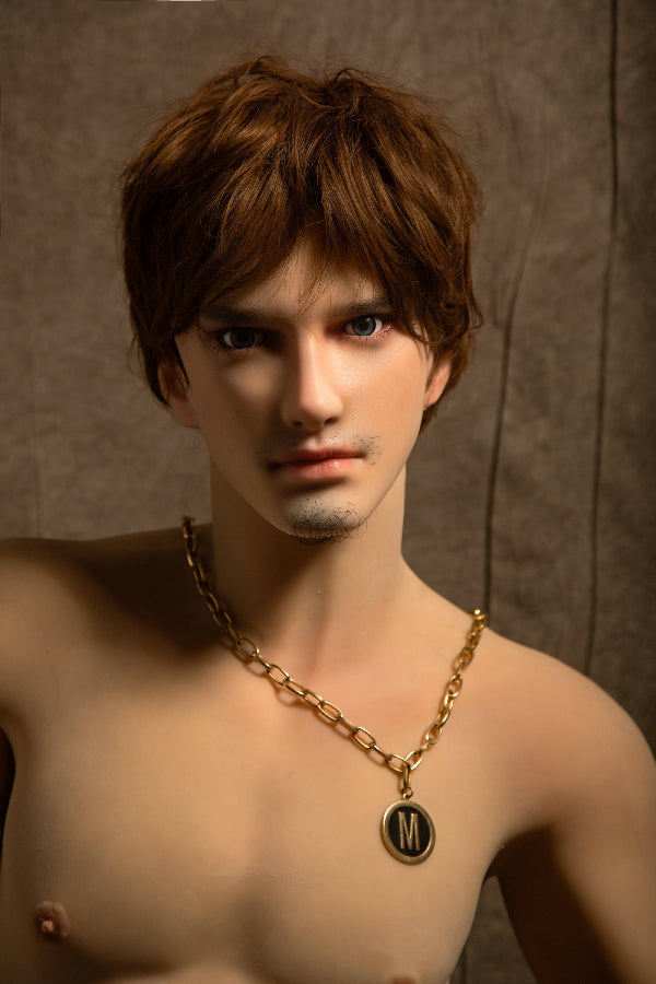 170cm/5ft7 Male Silicone Head Sex Doll - ZHOU