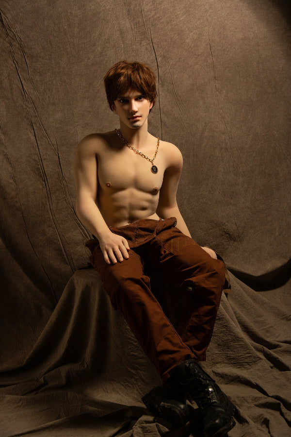 170cm/5ft7 Male Silicone Head Sex Doll - ZHOU