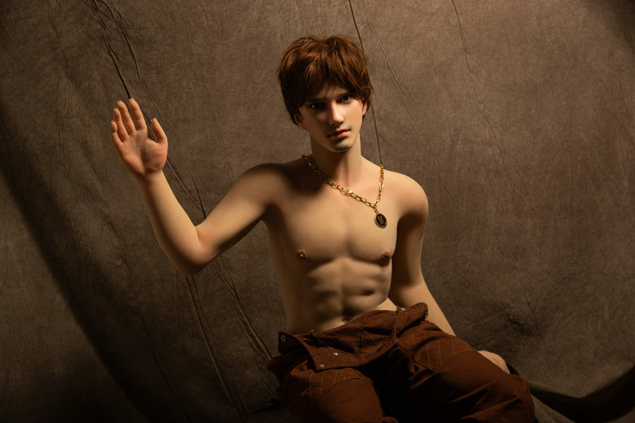 170cm/5ft7 Male Silicone Head Sex Doll - ZHOU