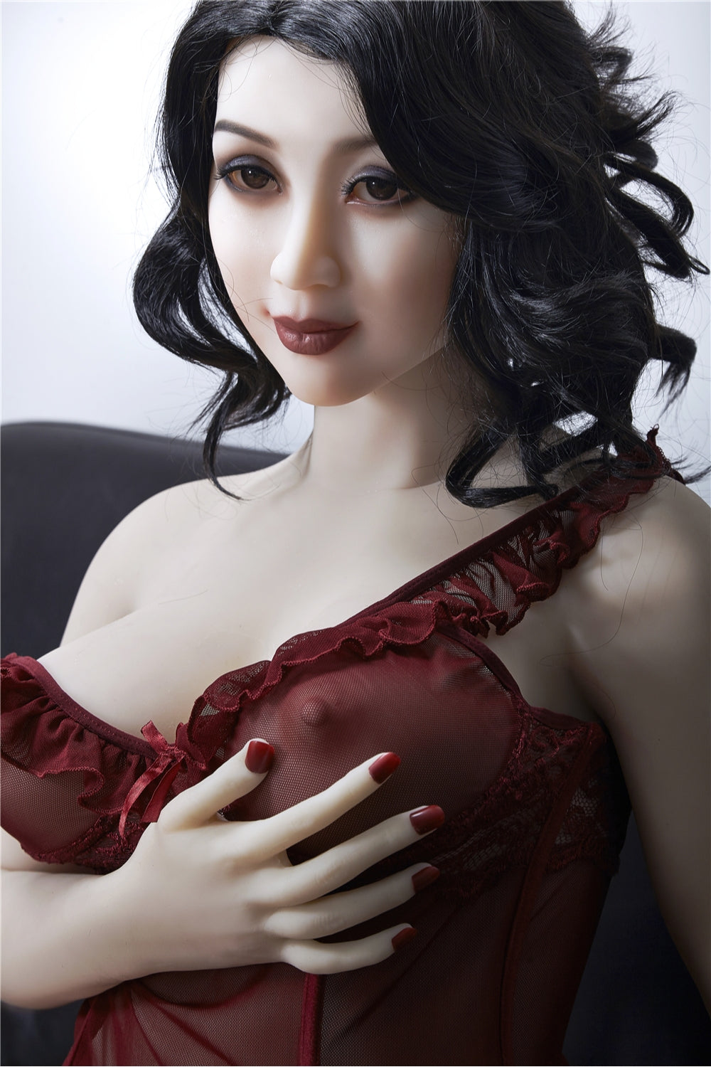 160cm/5ft3 D-Cup Big Boobs Big Booty Beautiful  Asian Fair TPE Sex Doll-Xiu