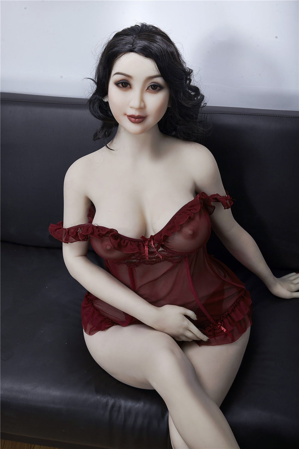 160cm/5ft3 D-Cup Big Boobs Big Booty Beautiful  Asian Fair TPE Sex Doll-Xiu