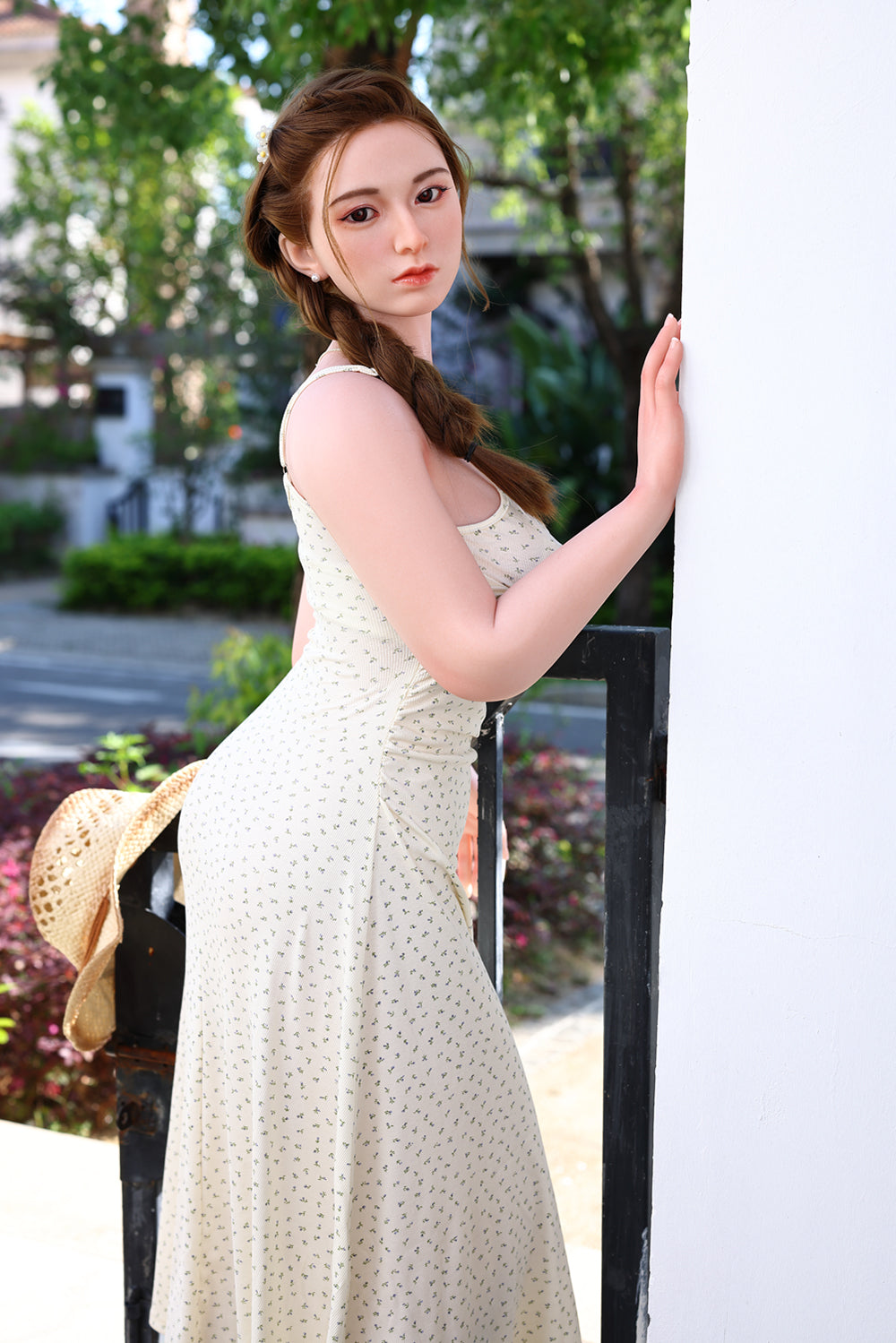 156cm/5ft1 E-cup BigBoobs Asian Silicone Head Sex Doll – Yuan