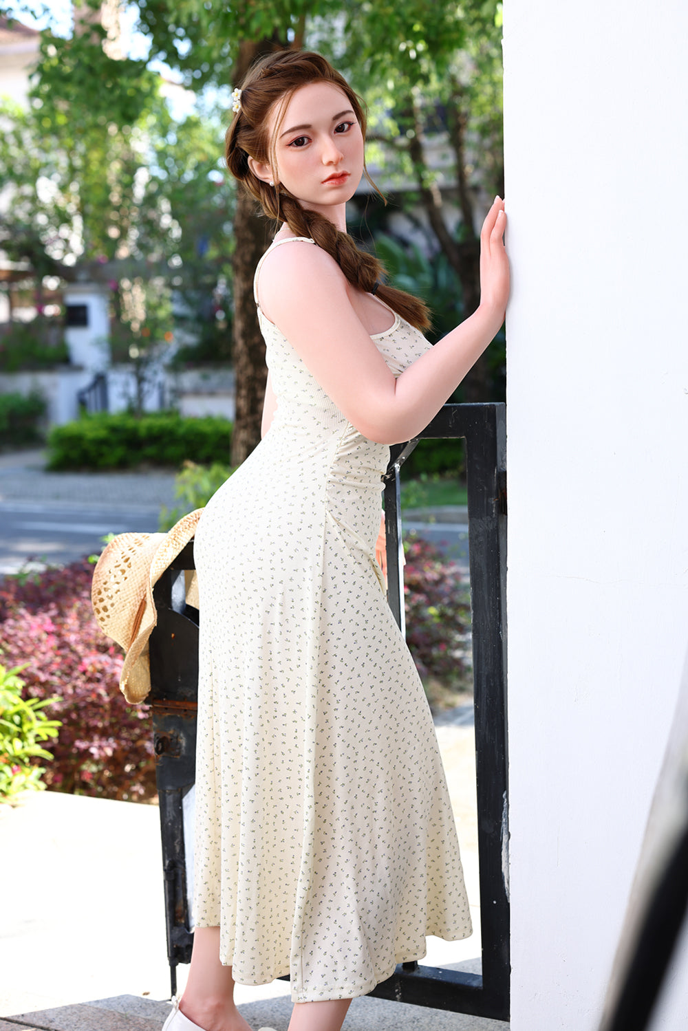 156cm/5ft1 E-cup BigBoobs Asian Silicone Head Sex Doll – Yuan