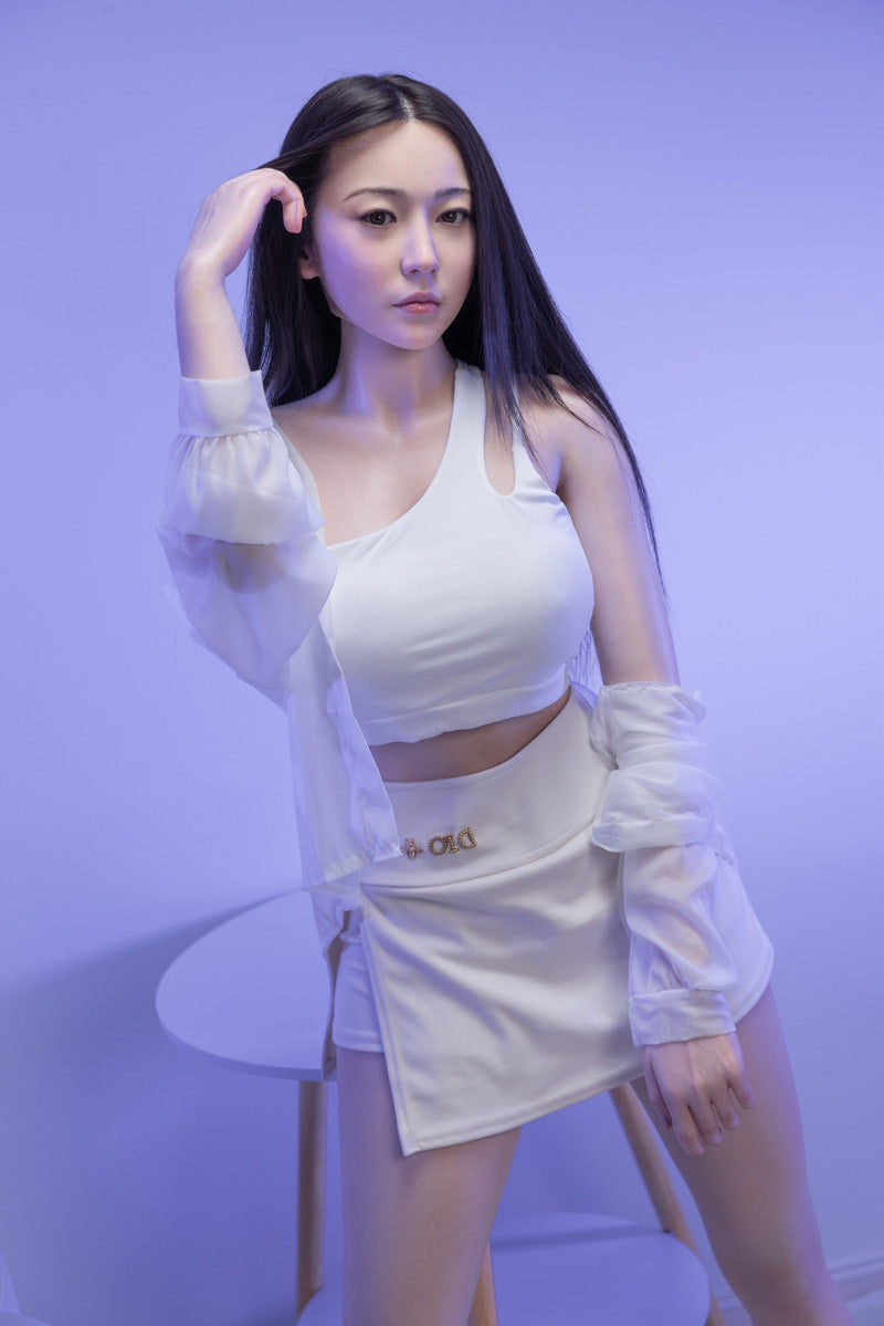 163cm/5ft4 E-Cup Full Silicone Chinese Sex Doll - Mengxi