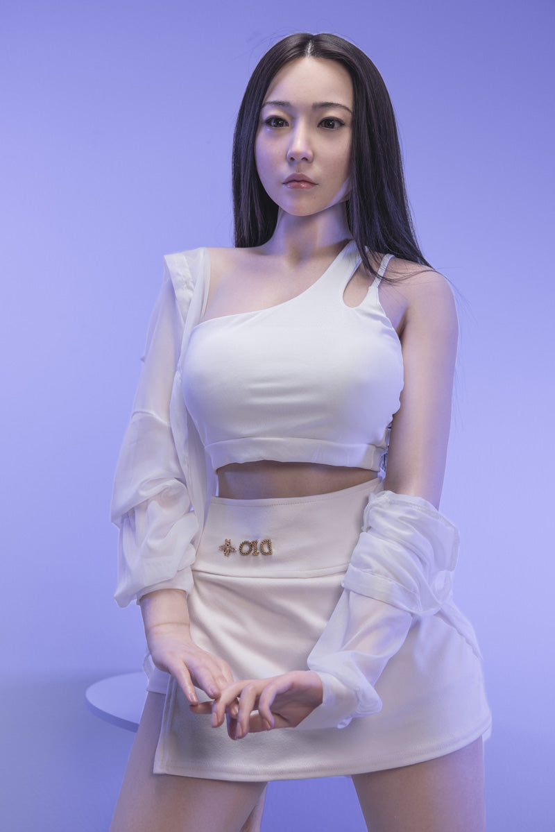 163cm/5ft4 E-Cup Full Silicone Chinese Sex Doll - Mengxi