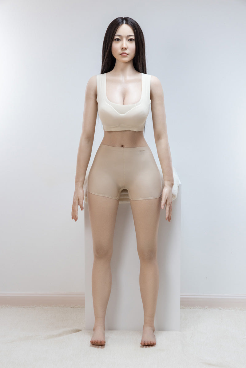 163cm/5ft4 E-Cup Full Silicone Chinese Sex Doll - Mengxi
