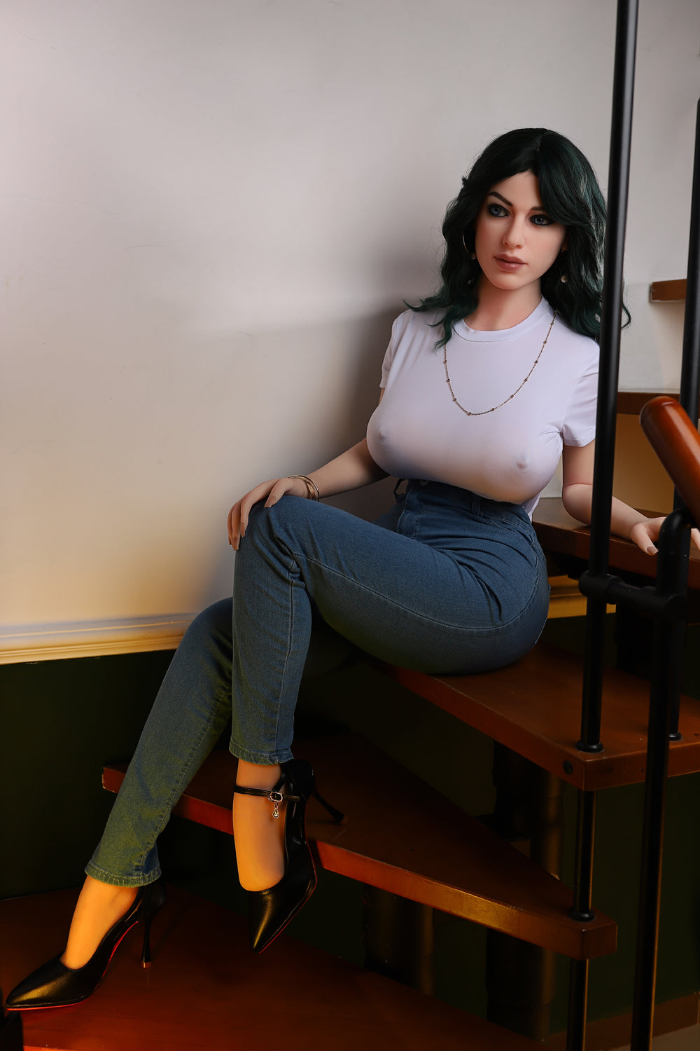 US In Stock - 158cm/5ft2 H-cup Big Booty TPE Sex Doll - C38