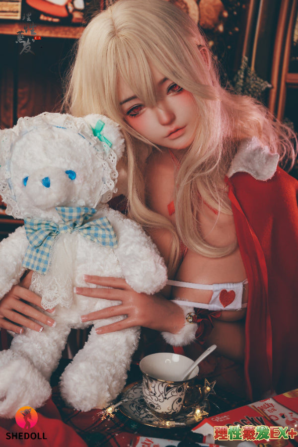 163cm/5ft4 H-cup Silicone Head Sex Doll - Jiangxiaowan