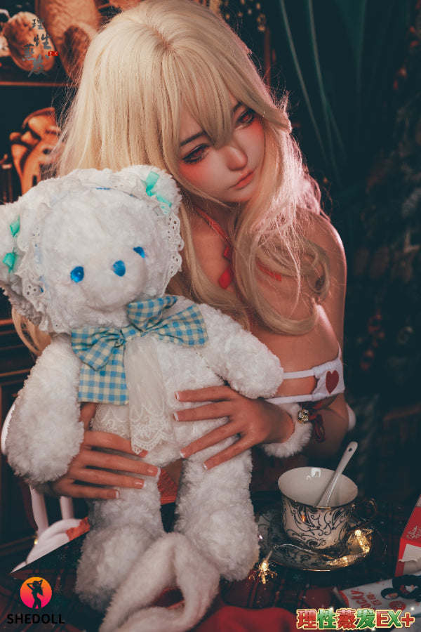 163cm/5ft4 H-cup Silicone Head Sex Doll - Jiangxiaowan