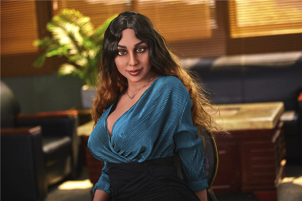 161cm/5ft3 F-Cup Busty TPE Sex Doll with #77 Head - Christel