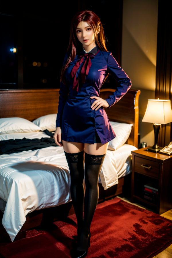 165cm/5ft5 D-cup Full Silicone Cute Asian Sex Doll - #543