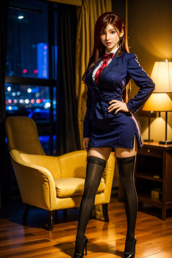 165cm/5ft5 D-cup Full Silicone Cute Asian Sex Doll - #543