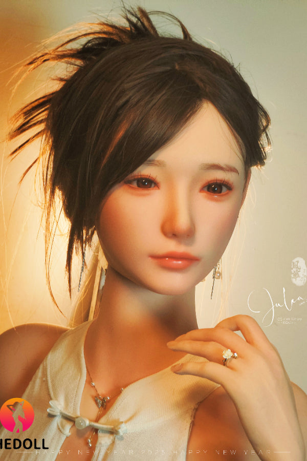 165cm/5ft5 E-cup Silicone Head Sex Doll - Achu 1.0