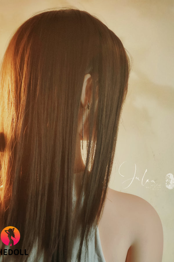 165cm/5ft5 E-cup Silicone Head Sex Doll - Achu 1.0