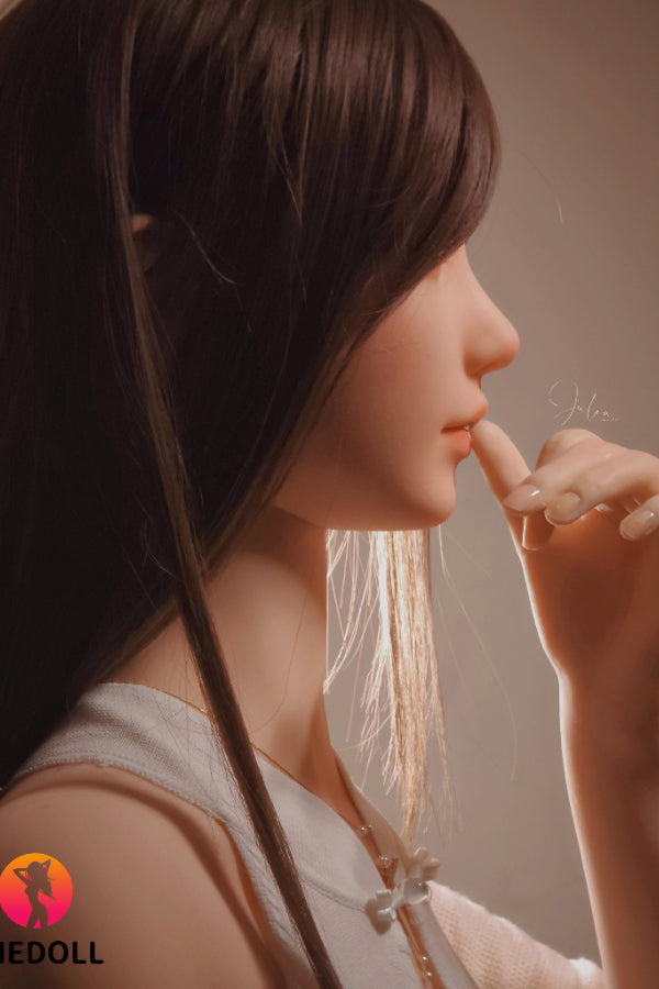 165cm/5ft5 E-cup Silicone Head Sex Doll - Achu 1.0