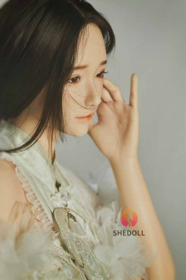 158cm/5ft C-cup Silicone Head Sex Doll - Chulin