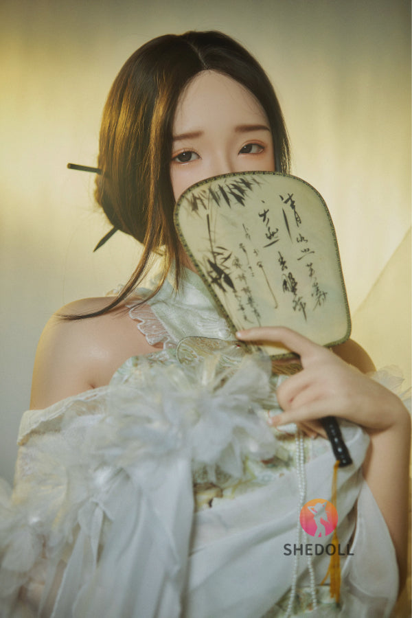 158cm/5ft C-cup Silicone Head Sex Doll - Chulin