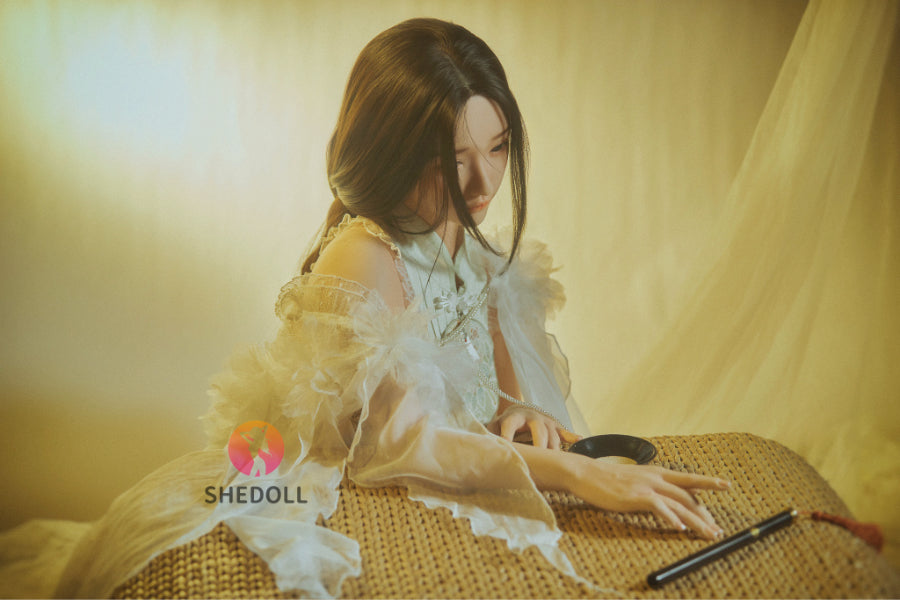 158cm/5ft C-cup Silicone Head Sex Doll - Chulin