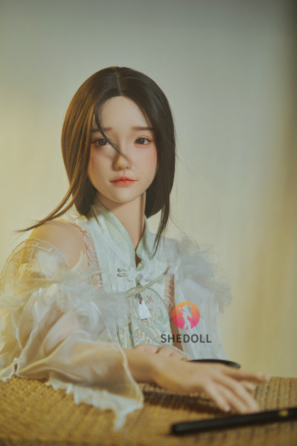 158cm/5ft C-cup Silicone Head Sex Doll - Chulin