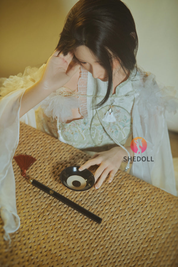 158cm/5ft C-cup Silicone Head Sex Doll - Chulin