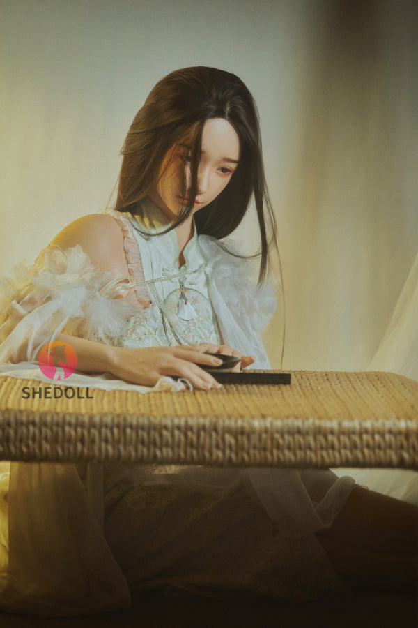 158cm/5ft C-cup Silicone Head Sex Doll - Chulin