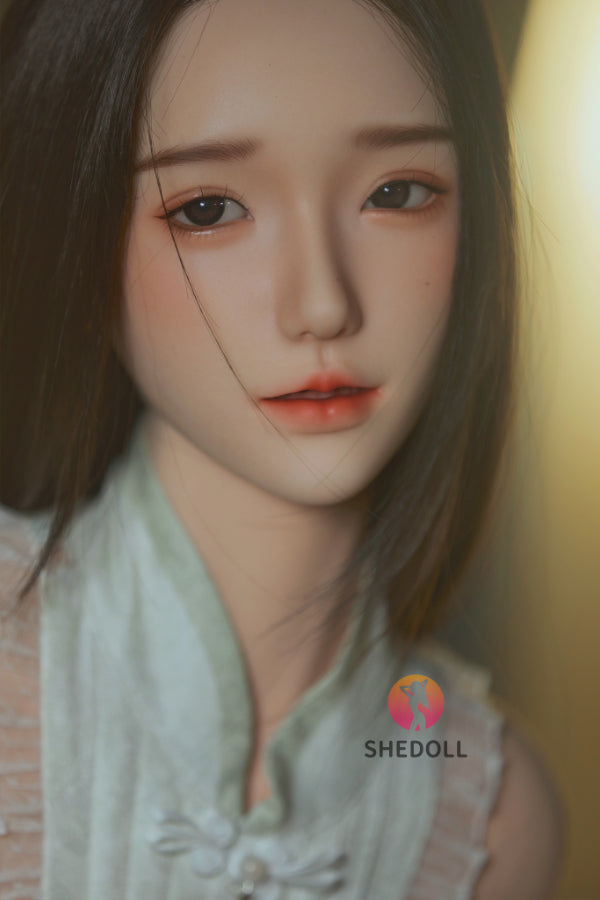 158cm/5ft C-cup Silicone Head Sex Doll - Chulin