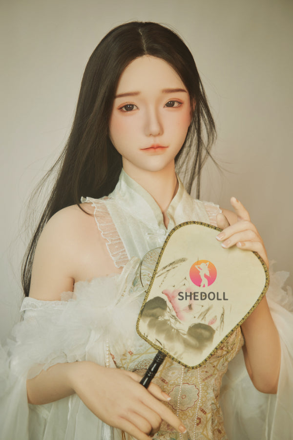158cm/5ft C-cup Silicone Head Sex Doll - Chulin