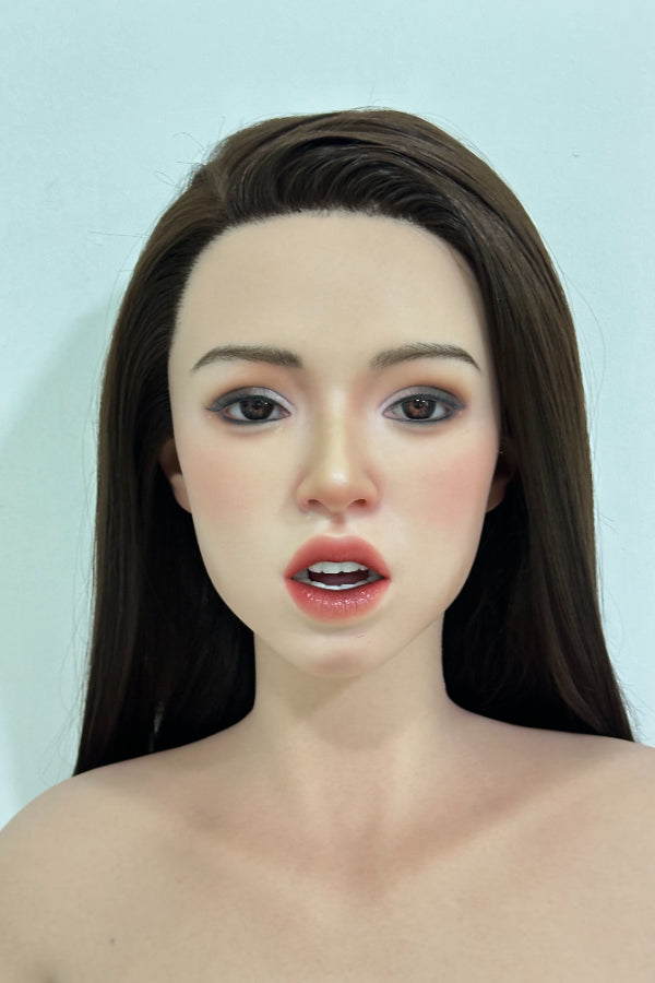 155cm/5ft1 G-Cup Silicone Sex Doll with  ROS Head T32 - Jill