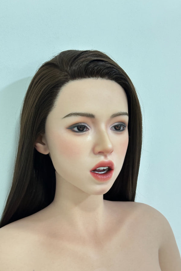 155cm/5ft1 G-Cup Silicone Sex Doll with  ROS Head T32 - Jill