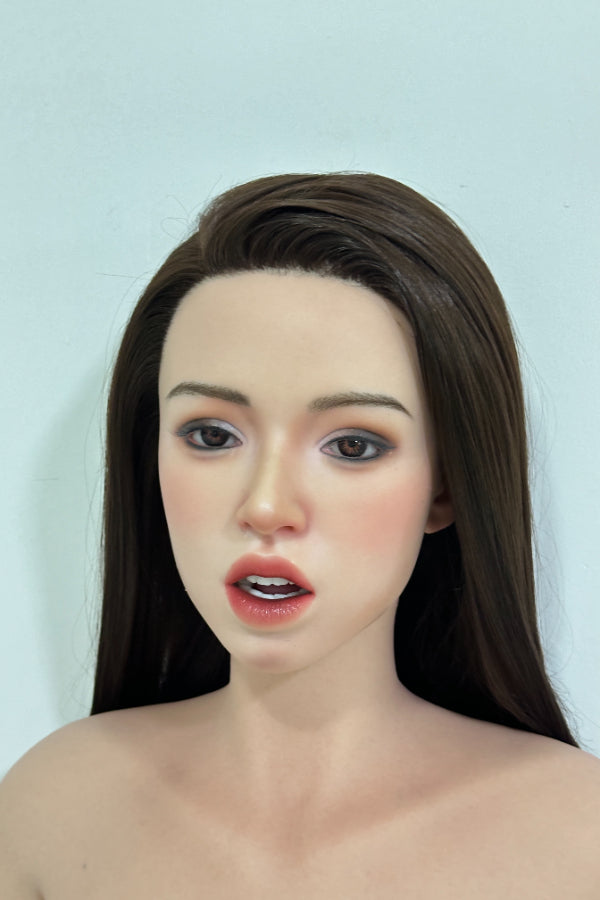 155cm/5ft1 G-Cup Silicone Sex Doll with  ROS Head T32 - Jill