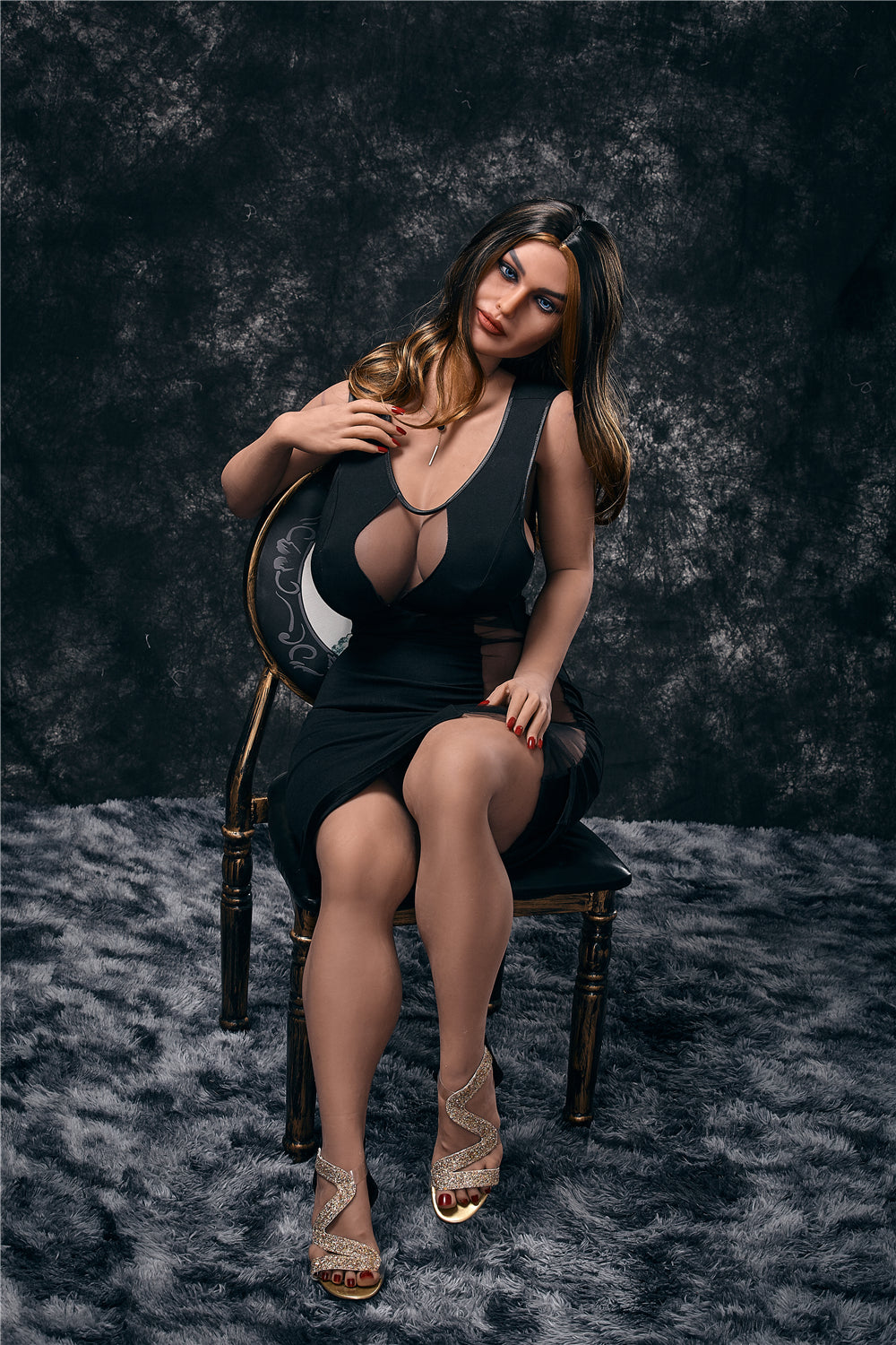 158cm/5ft2 I-Cup Muscle Tan Big Booty Sex Doll - Monica