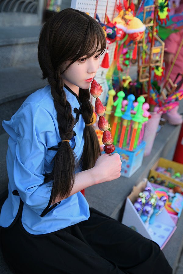 158cm/5ft2 B-cup Silicone Chinese Sex Doll - Qian