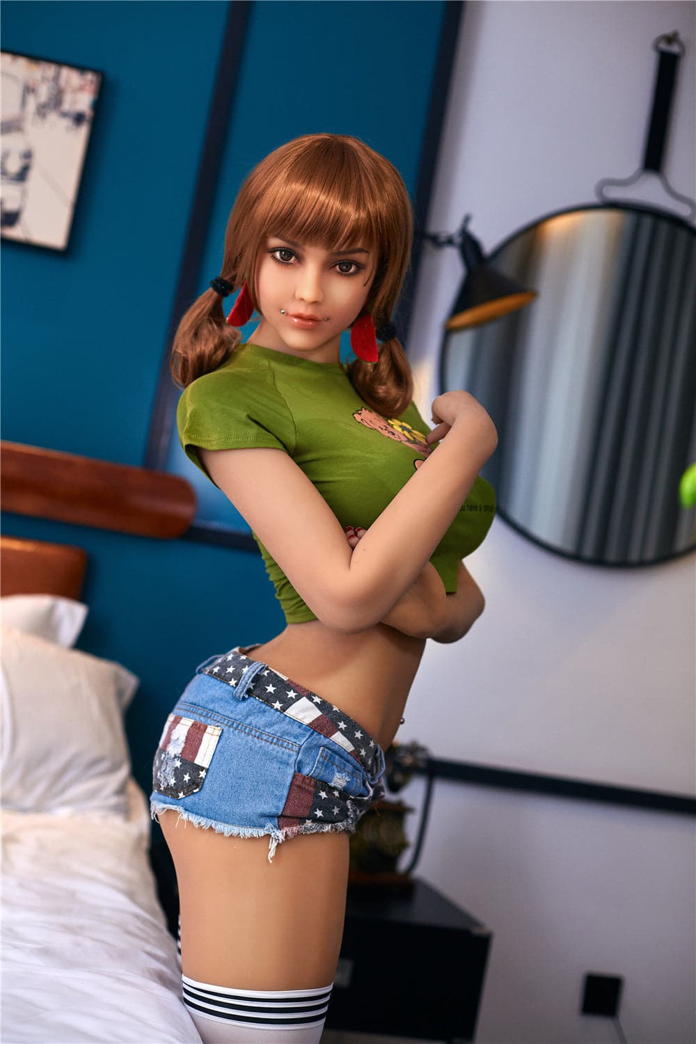159cm/5ft3 E-Cup Cute Sex Doll with #71 Head - Camille