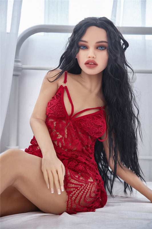 150cm/4ft11 B-Cup Latina Skinny TPE Sex Doll with #56 Head