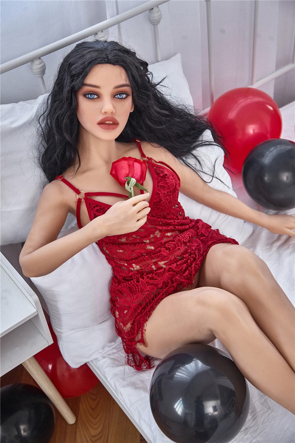 150cm/4ft11 B-Cup Latina Skinny TPE Sex Doll with #56 Head