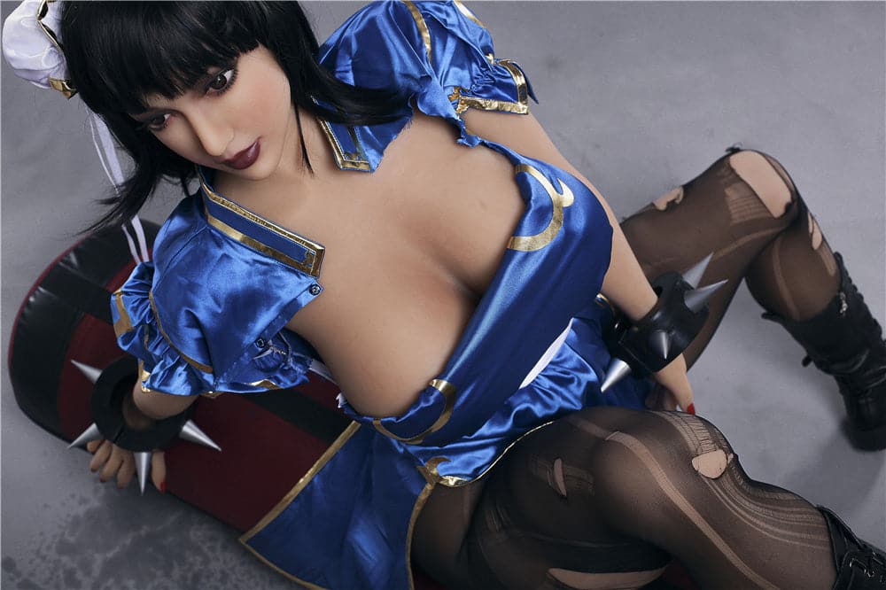 158cm/5ft2 I-Cup Game Women BBW Big Booty Sex Doll Chun-Li