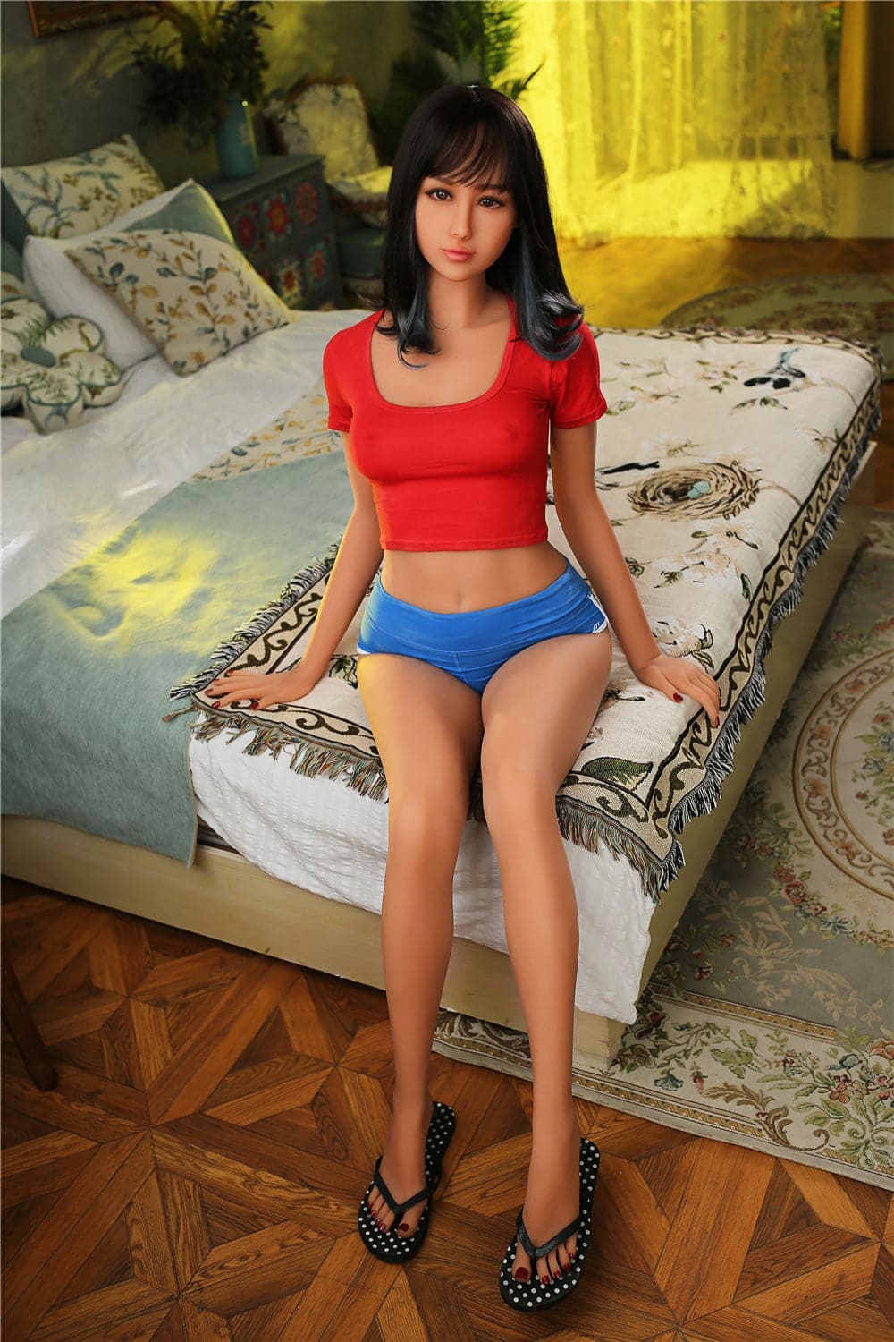 EU In Stock-168cm (5' 6") C-Cup Skinny Small Breasted Sex Doll